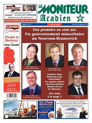 Moniteur Acadien 26 Sept