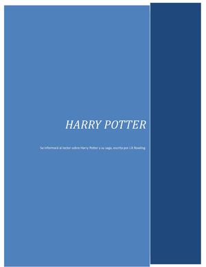 Trabajo Harry Potter