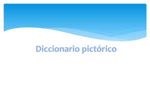 Diccionario Pictórico