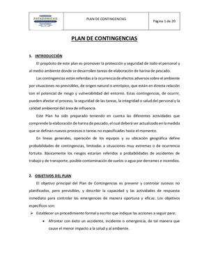 Plan De Contingencias 1