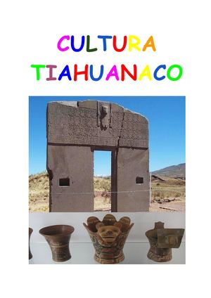 CULTURA TIAHUANACO