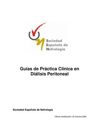 Guas De Dilisis Peritoneal