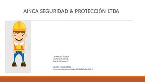 Cartilla Ainca Empresa De Seguridad