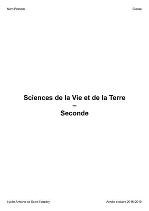Calaméo Cours 2nde