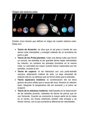 Fisica Sistema Solar