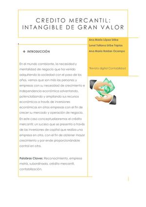 Crédito Mercantil Adquirido