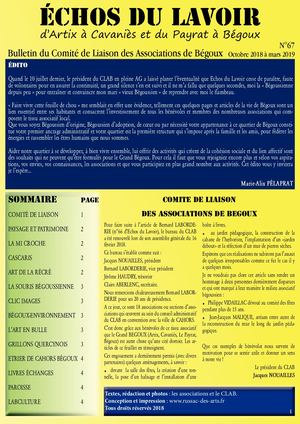 Echo Du Lavoir Begoux 67