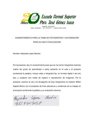 Consentimiento Informado