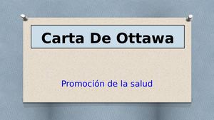 Carta De Ottawa