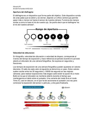 Glosario De Fotografia