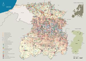 Carte Pirineos Pyrénées
