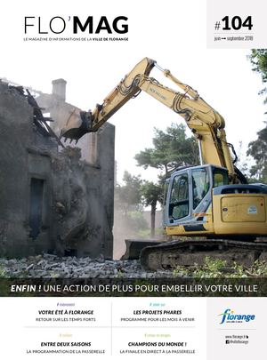 FLO'MAG n°104 : Juin à Septembre 2018