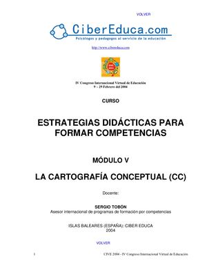 Cartografía Conceptual.