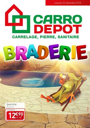 Carro Depot | Flyer - Braderie jusqu'au 31 décembre 2018