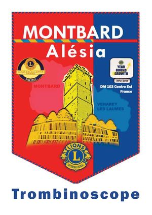 Trombinoscope 2018 2019 Montbard Alésia (Octobre 2018)
