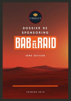Dossier Sponsoring Bab el Raid