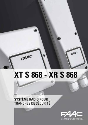 XT S 868 - XR S 868 FR