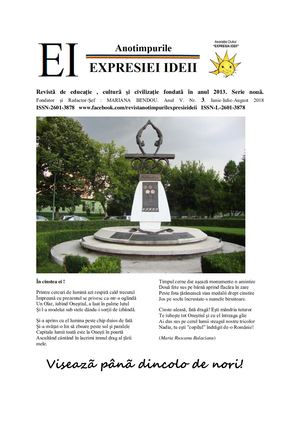 Revista "Anotimpurile EXPRESIEI IDEII", N.3-Vara