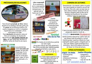 Triptico Biblioteca