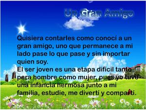 Un gran Amigo