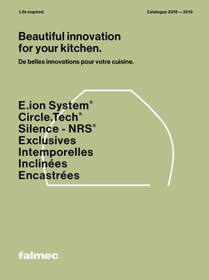 Catalogue France Falmec 2018-2019