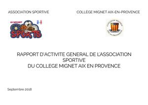 Compte Rendu Assemblée Generale Unss Septembre 2017 Pour Modofier Pour 2018