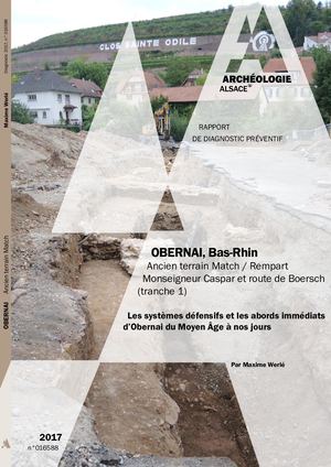 OBERNAI, Rempart Monseigneur Caspar, route de Boersch (d)