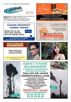JVV 299 - OCTOBRE 2018