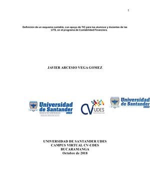 Definición De Un Esquema Contable%2c Con Apoyo De Tic Para Los Alumnos Y Docentes De Las Uts%2c En El Programa De Contabilidad Financiera