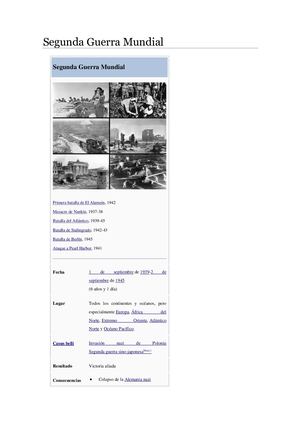 Segunda Guerra Mundial Por (Daniel Santiago Cortes Moreno)