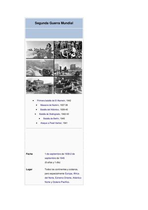 Segunda Guerra Mundial