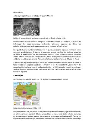 Ii Guerra Mundial Manuel Rojas