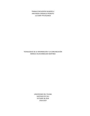 Trabajo Encuentro Numero 4