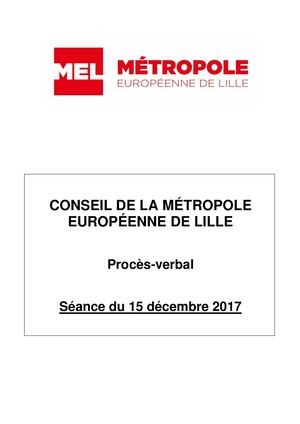 Proces Verbal Seance MEL 15 Decembre 2017