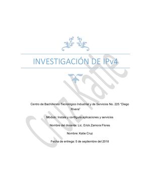 Investigación IPv4