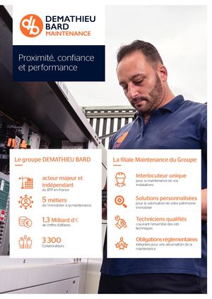 DEMATHIEU BARD - MAINTENANCE