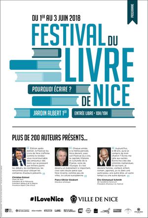 FESTIVAL DU LIVRE DE NICE 2018