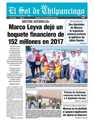 El Sol De Chilpancingo 2 Octubre 2018