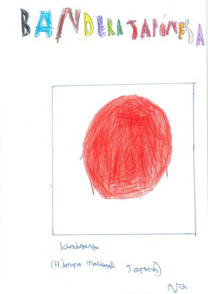 Yayoi Kusama, Bandera E Himno Japonés