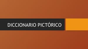 Diccionario Pictórico # 21