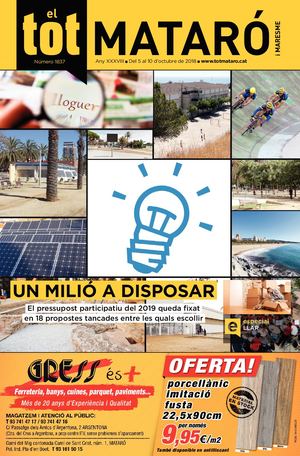 El Tot 1837 (Del 5 al 10 d'octubre de 2018)