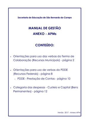 Anexo Manual De Gestão 2017 Apms