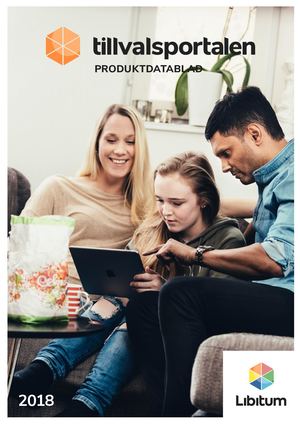 Produktdatablad Tillvalsportalen 180919 08