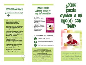 Folleto TDAH