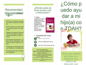 Folleto TDAH-