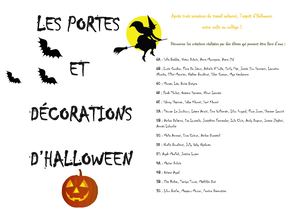 Portes Halloween