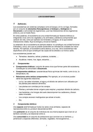Ecosistemas