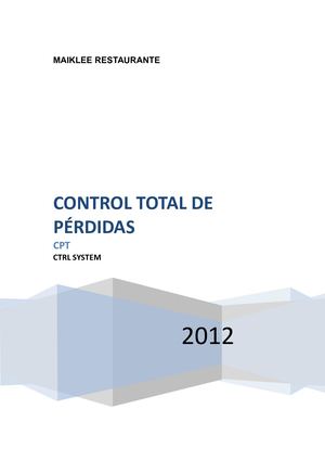 161244281 Control Total De Perdidas