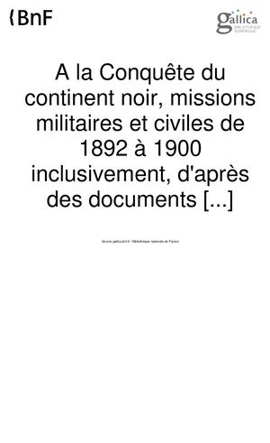Conquete De Afrique N5756118 Pdf 1 1dm