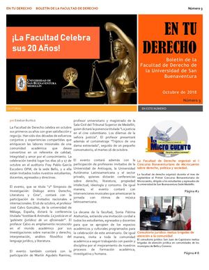 Boletín En Tu Derecho Numero 3